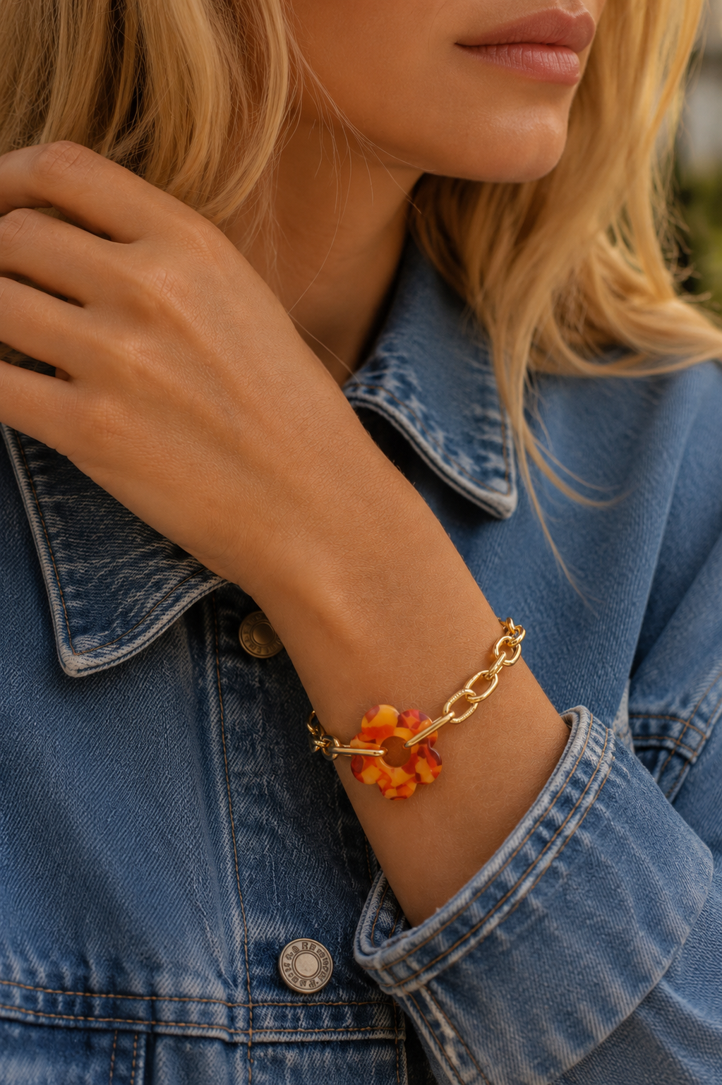 Bracelet Orange Glow